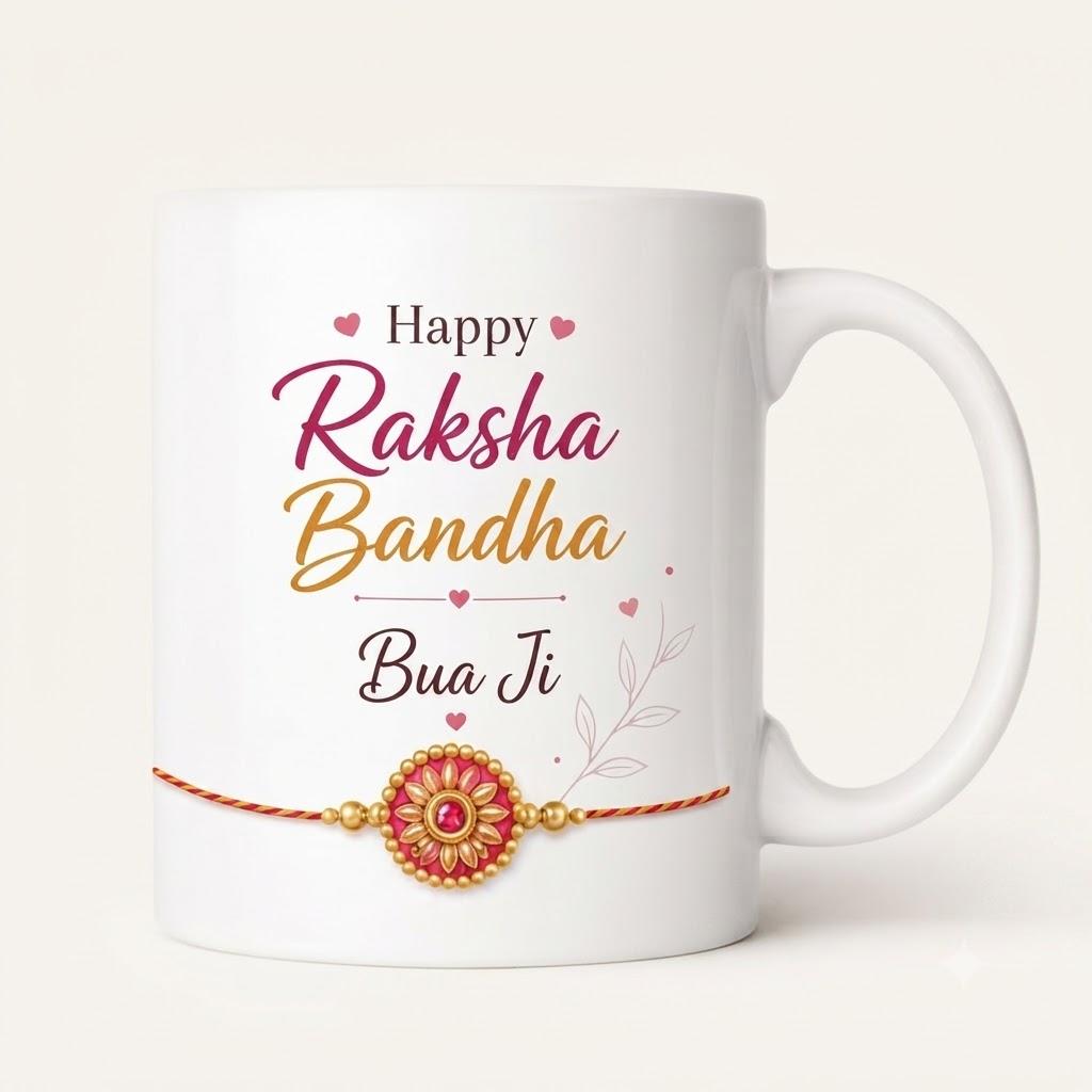 Raksha Bandhan Special Mug for Bua Ji